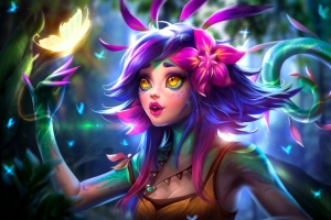 《英雄联盟lol新英雄Neeko》4k壁纸