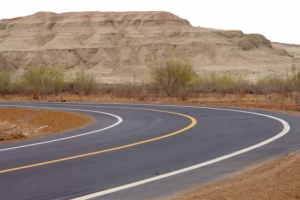 黄土高原公路