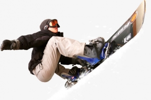 高清摄影极限运动滑雪运动员