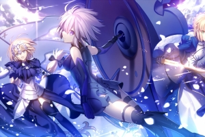 Fate 贞德 Saber阿尔托利亚潘德拉贡4k壁纸