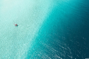 苹果壁纸背景 海面