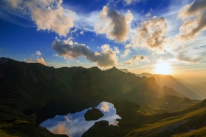 德国巴伐利亚 山 湖 自然风景3840x2160壁纸