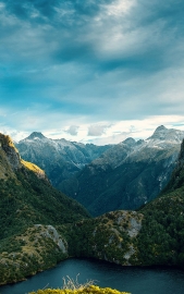 纯净的自然景色h5背景