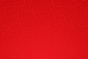 红色背景上的图案线条H5素材背景