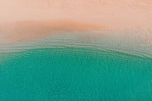 夏季安静海边