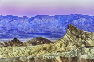 死亡谷 沙漠 山脉 日落 风景 4k壁纸 3840x2160