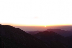 陕西太白县的太白山