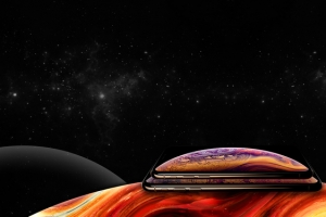 iPhonexs手机数码炫酷星球banner