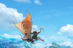 海洋奇缘Moana 大海 海浪 图片