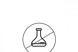 不含酒精 矢量图 图标 分子图