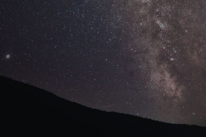 星空 银河 地平线 夜晚 星星 4k壁纸 3840x2160