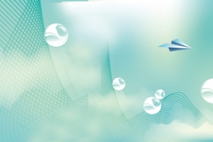 科技梦幻气泡背景banner