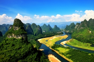 桂林山水风景4k壁纸