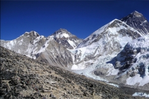 珠穆朗玛峰风景摄影高清大图片