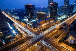 城市 鸟瞰图 道路 建筑 大都市 4k壁纸 3840x2160