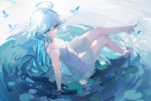 水中的芙宁娜 3000x2000壁纸高清全屏