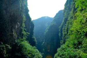 唯美太行山大峡谷风景图