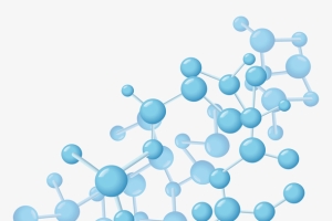 天蓝细胞分子结构图