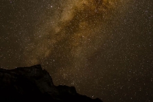 银河 星星 星空 夜晚 深色 4k壁纸 3840x2160