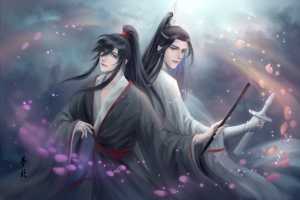 魏无羡 蓝忘机 忘羡 魔道祖师5k壁纸