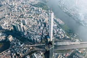 城市 摩天大楼 鸟瞰图 建筑 4k壁纸 3840x2160