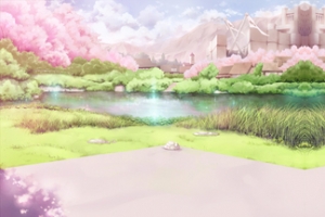 动漫樱花唯美背景banner