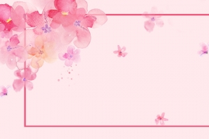 七夕甜蜜樱花情人节banner