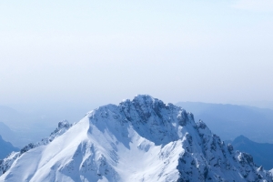 雪山 天空 风景4k手机壁纸