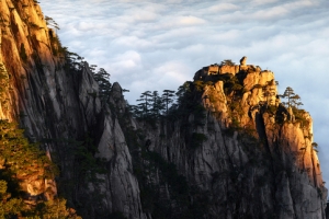 黄山背景