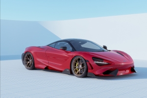 迈凯伦765LT CGI 2560*1600红色跑车壁纸