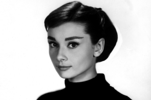 奥黛丽赫本 Audrey Hepburn 黑白照片图片