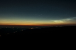 夜城 城市灯光 俯视图 天际线 天空 4k壁纸 3840x2160