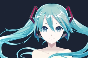 长发初音未来4k动漫壁纸