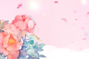 花朵教师节温馨良师益友淘宝banner