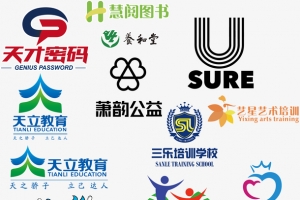 各类教育商品logo