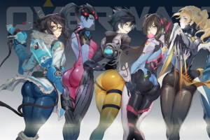 Overwatch 守望先锋 微笑女孩5k 高清桌面壁纸