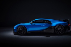 Bugatti Chiron Pur Sport 布加迪 蓝色跑车5k壁纸