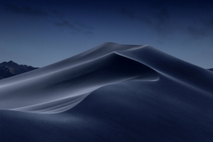 苹果macOS Mojave 莫哈韦沙漠 夜晚 4k风景壁纸3840x2160