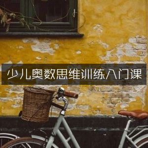 少儿奥数启蒙，思维训练入门课程