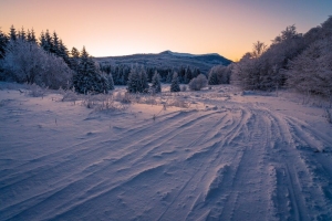 冬日宁静雪景