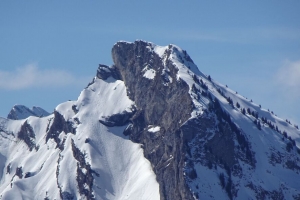 山 雪 自然 斜坡 4k壁纸 3840x2160