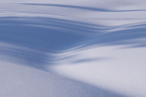 雪 极简主义 阴影 冬季 4k壁纸 3840x2160