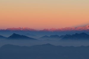 山顶曲面屏3440x1440风景壁纸