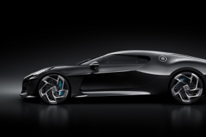 Bugatti La Voiture Noire布加迪 黑色跑车5k壁纸