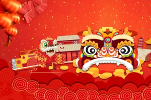 中国风喜庆新年banner背景