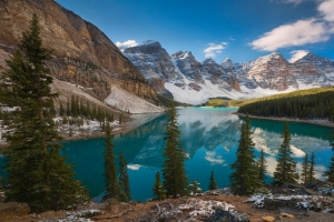 山湖风景 mac 5k自带风景壁纸