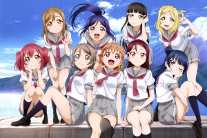 Love Live! Sunshine 4k动漫壁纸