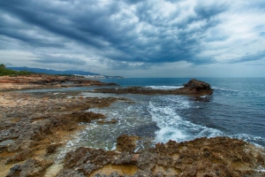 海岸 海 水 波浪 风景 4k壁纸 3840x2160