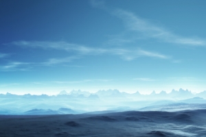 蓝色天空背景大气矢量素材