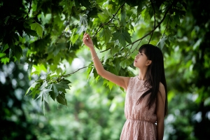 武汉大学清纯美女小清新图片